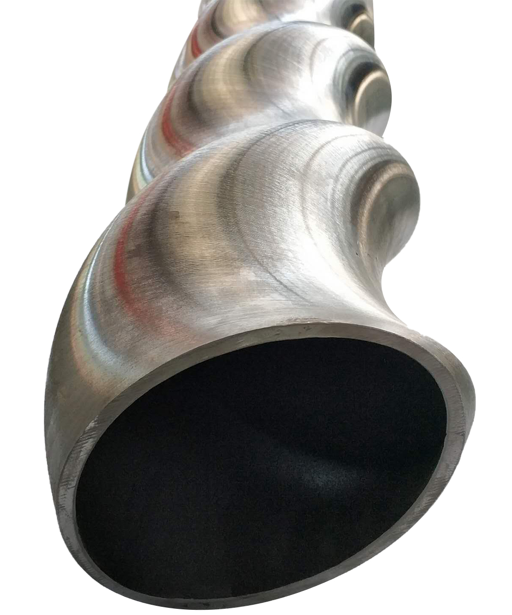 Two Helix Hollow Rotor