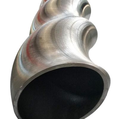 Two helix hollow rotor